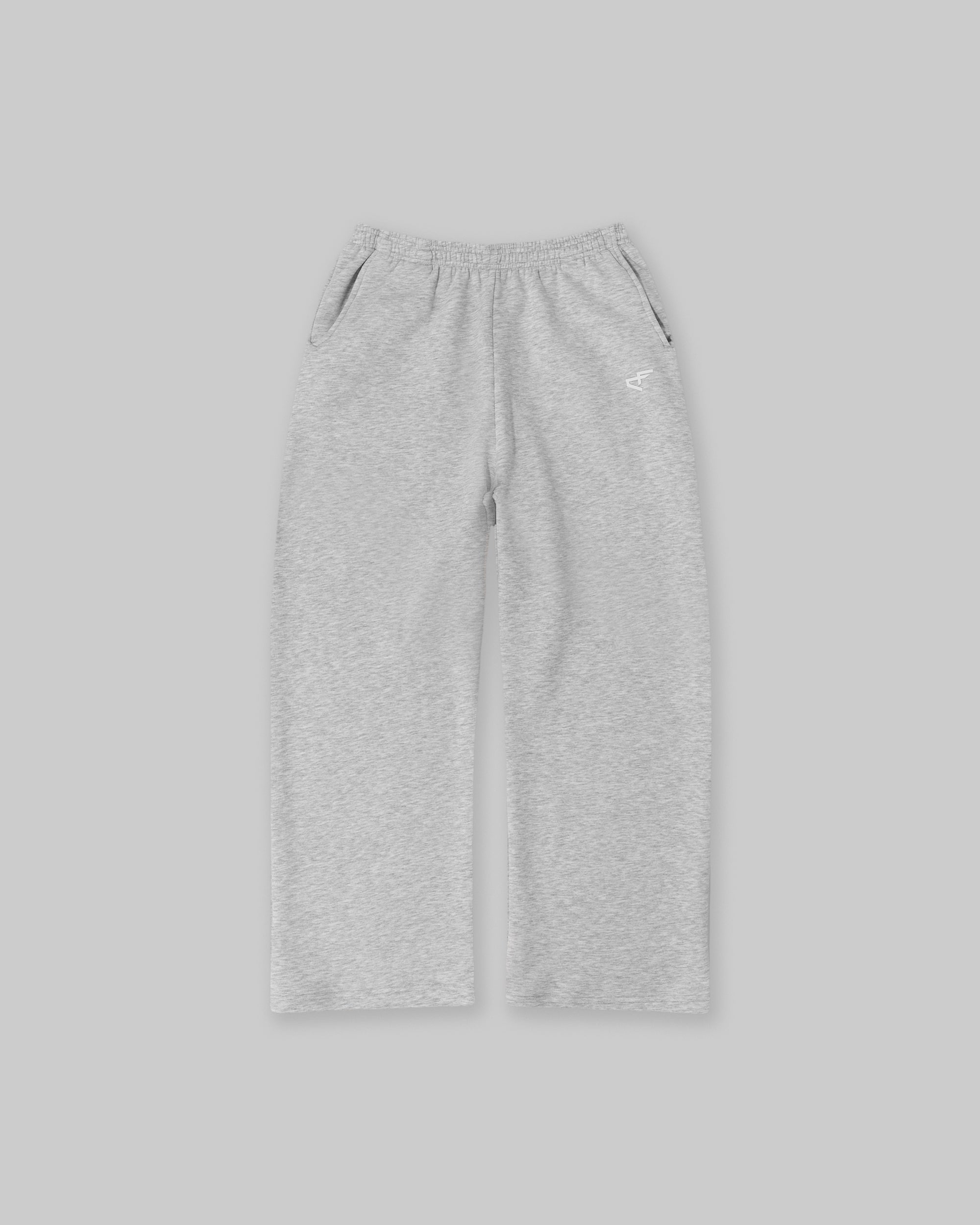 Daily Logo Wide Jogger - Salt & Pepper