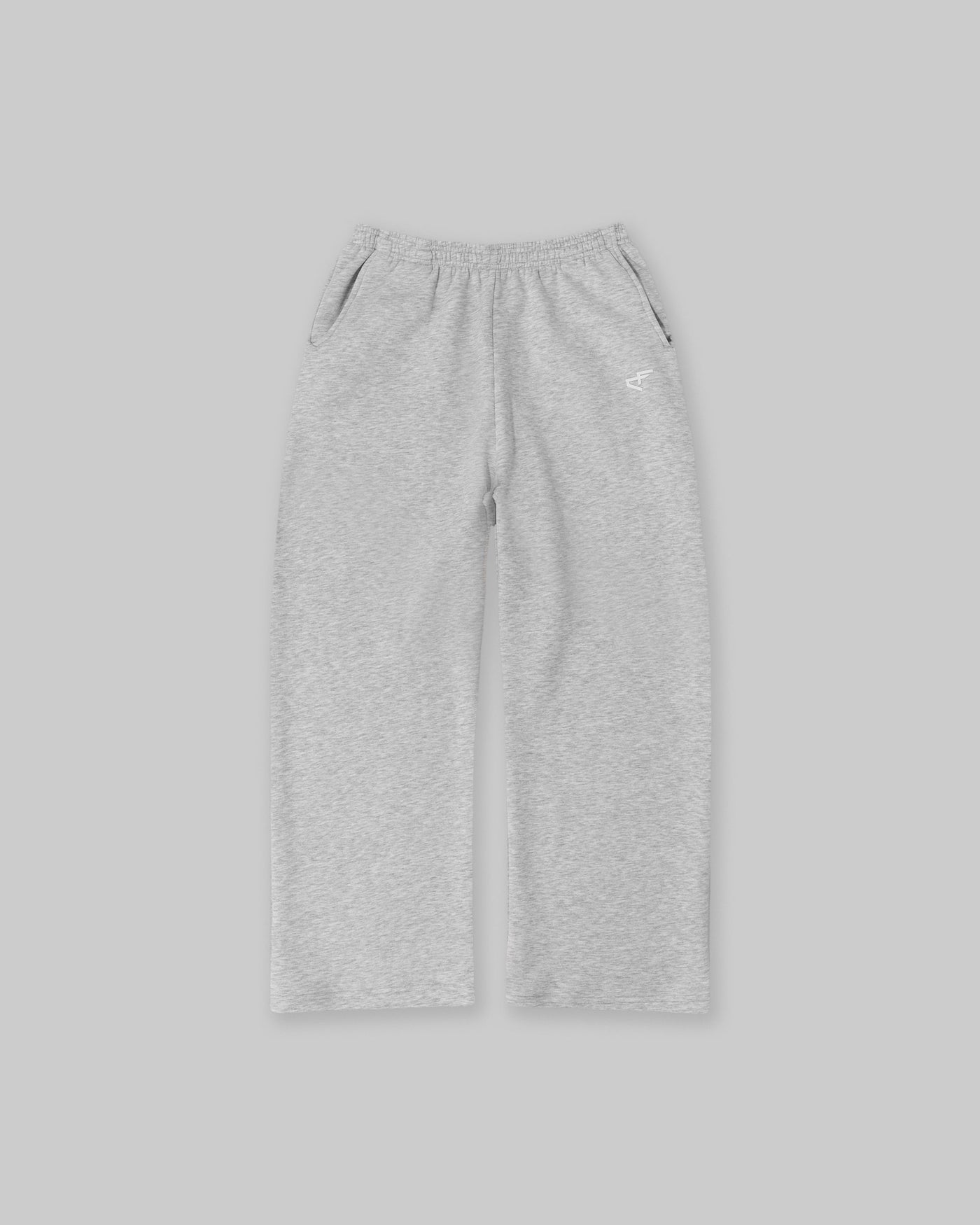 Daily Logo Wide Jogger - Salt & Pepper