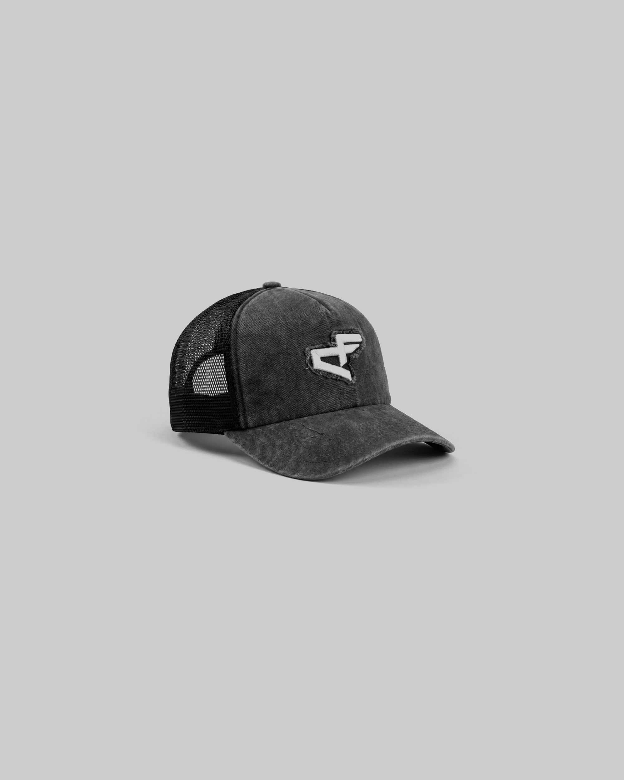 Logo Trucker Cap - Vintage Black