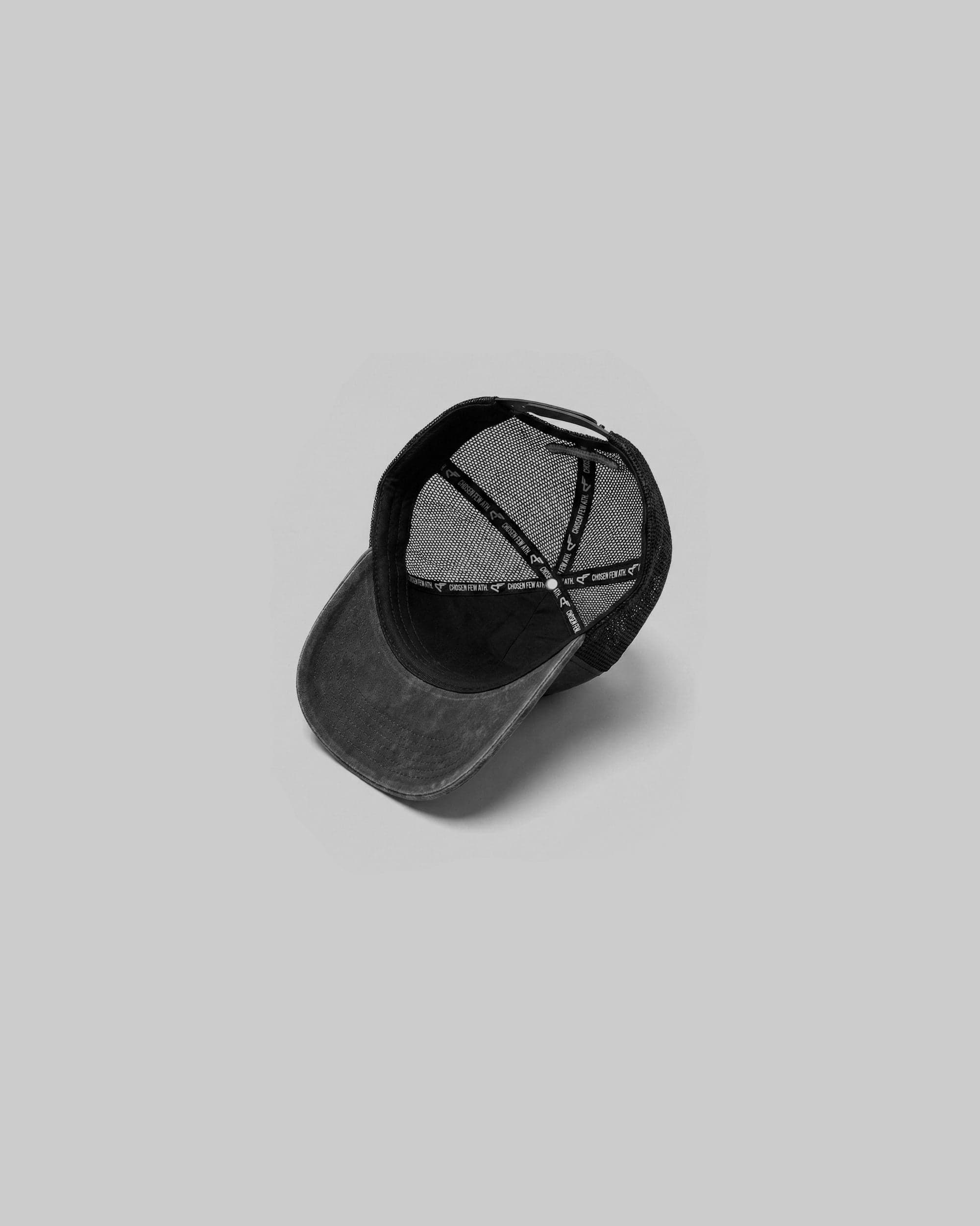 Logo Trucker Cap - Vintage Black-thumbmail-3