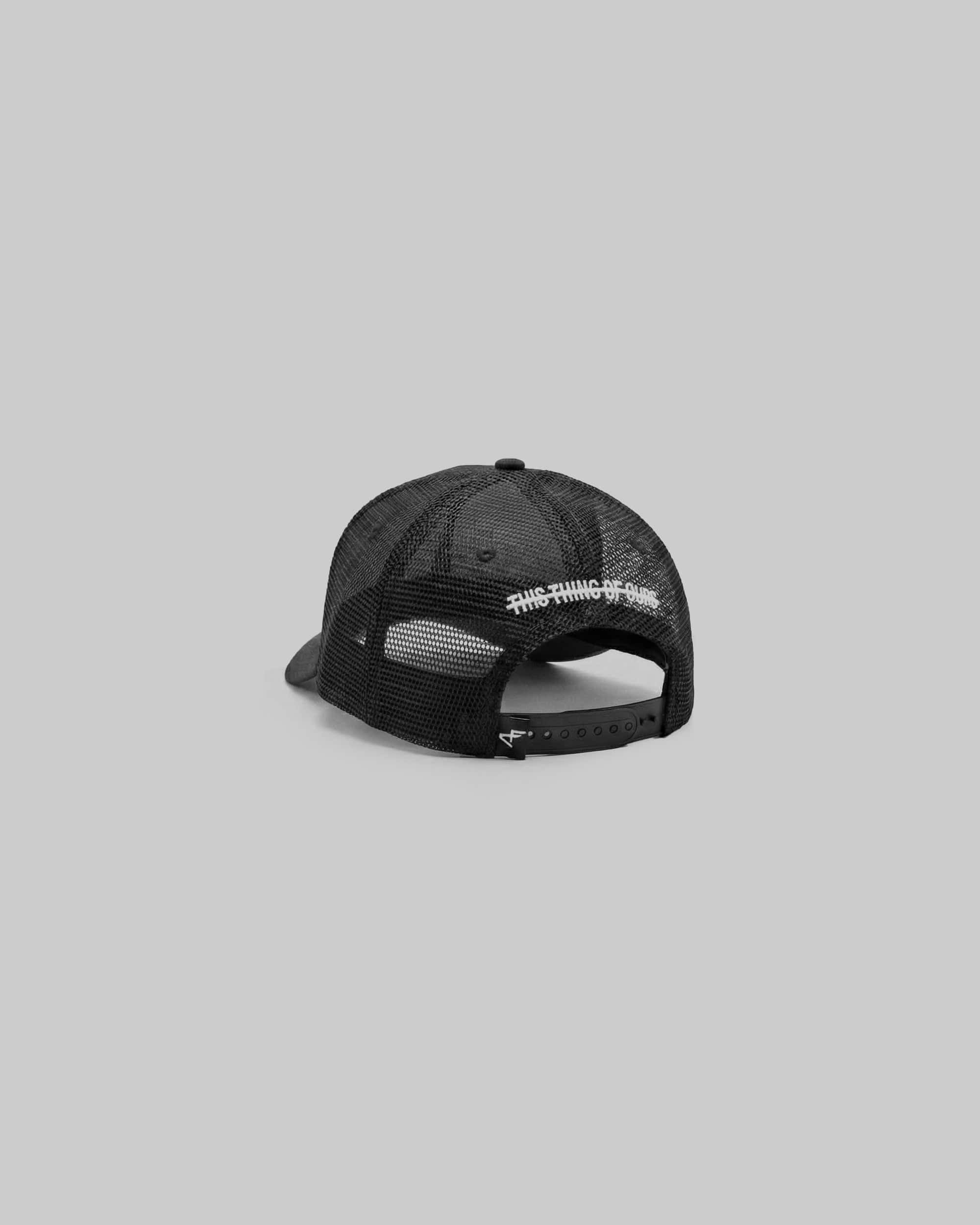Logo Trucker Cap - Vintage Black