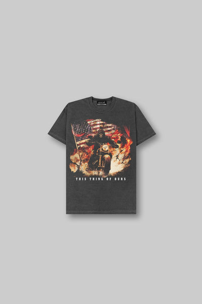 Ghost Rider Tee - Vintage Black