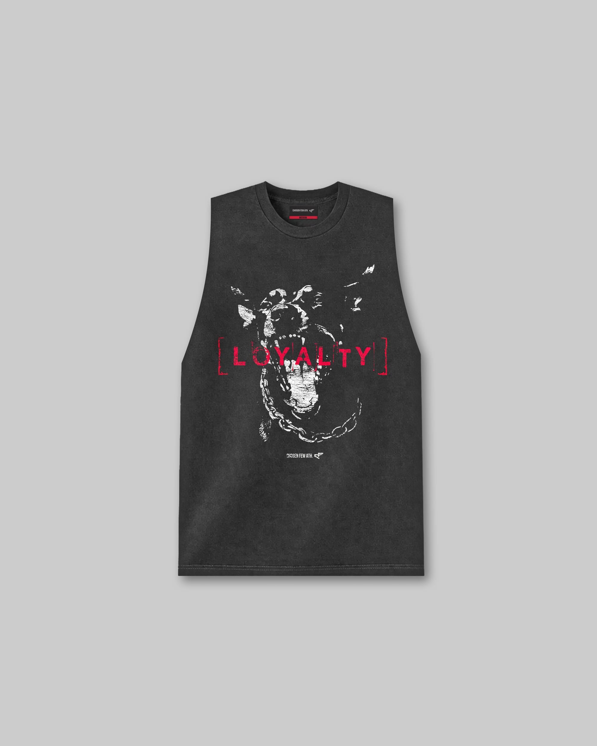 Loyalty - Vintage Sleeveless Tee - Black-thumbmail-1
