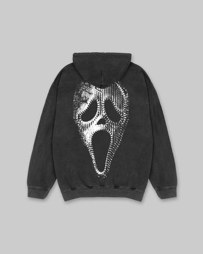 Mask4Mass Halloween Vintage Hoodie - Black