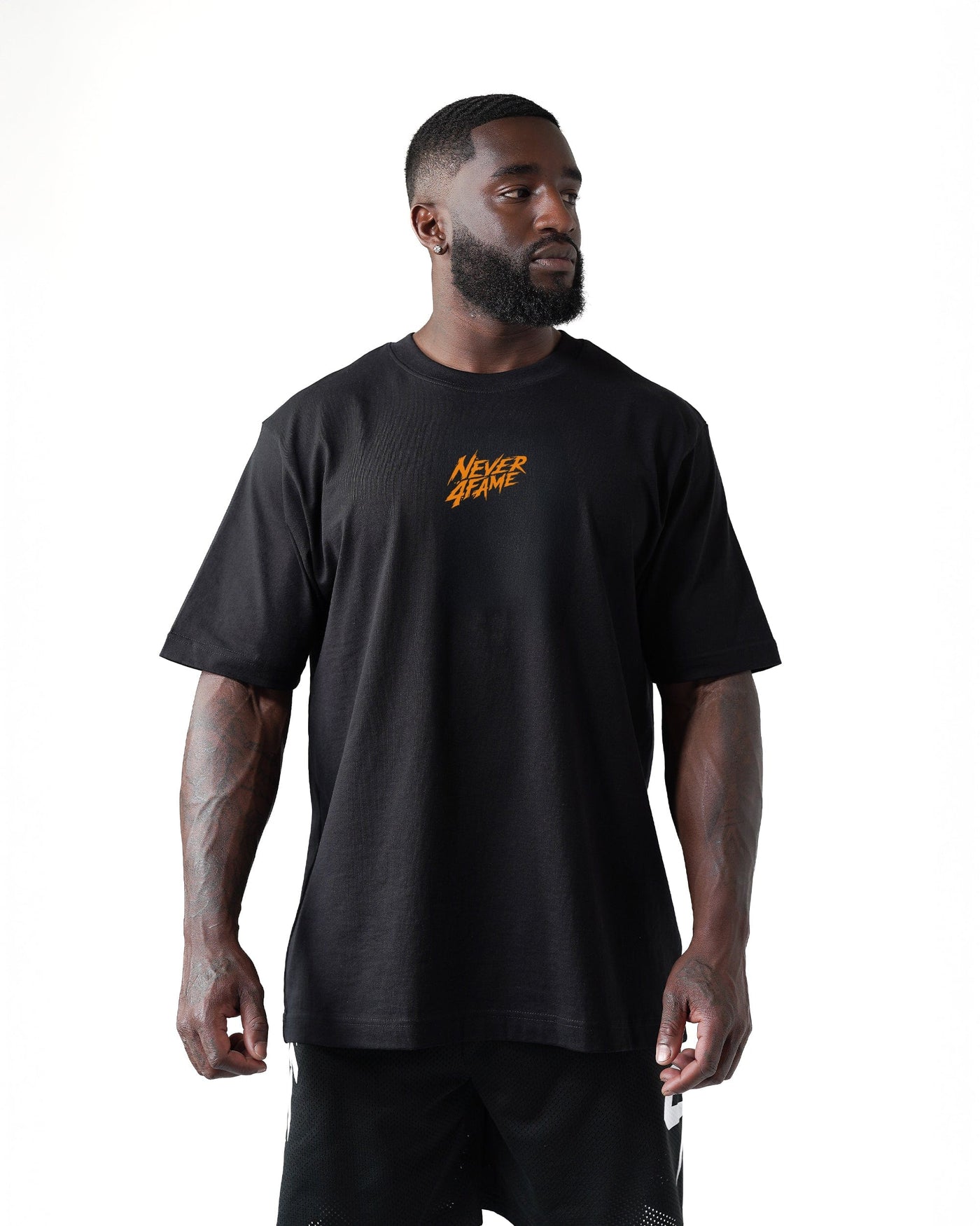 N4F 2.0 Fire Starter Heavy Tee - Black