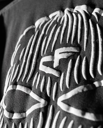 Never 4 Fame Tee - Vintage Black & 3D White
