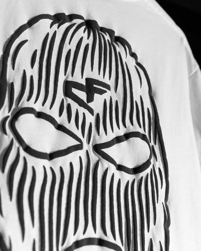 Never 4 Fame Tee - Vintage White & 3D Black