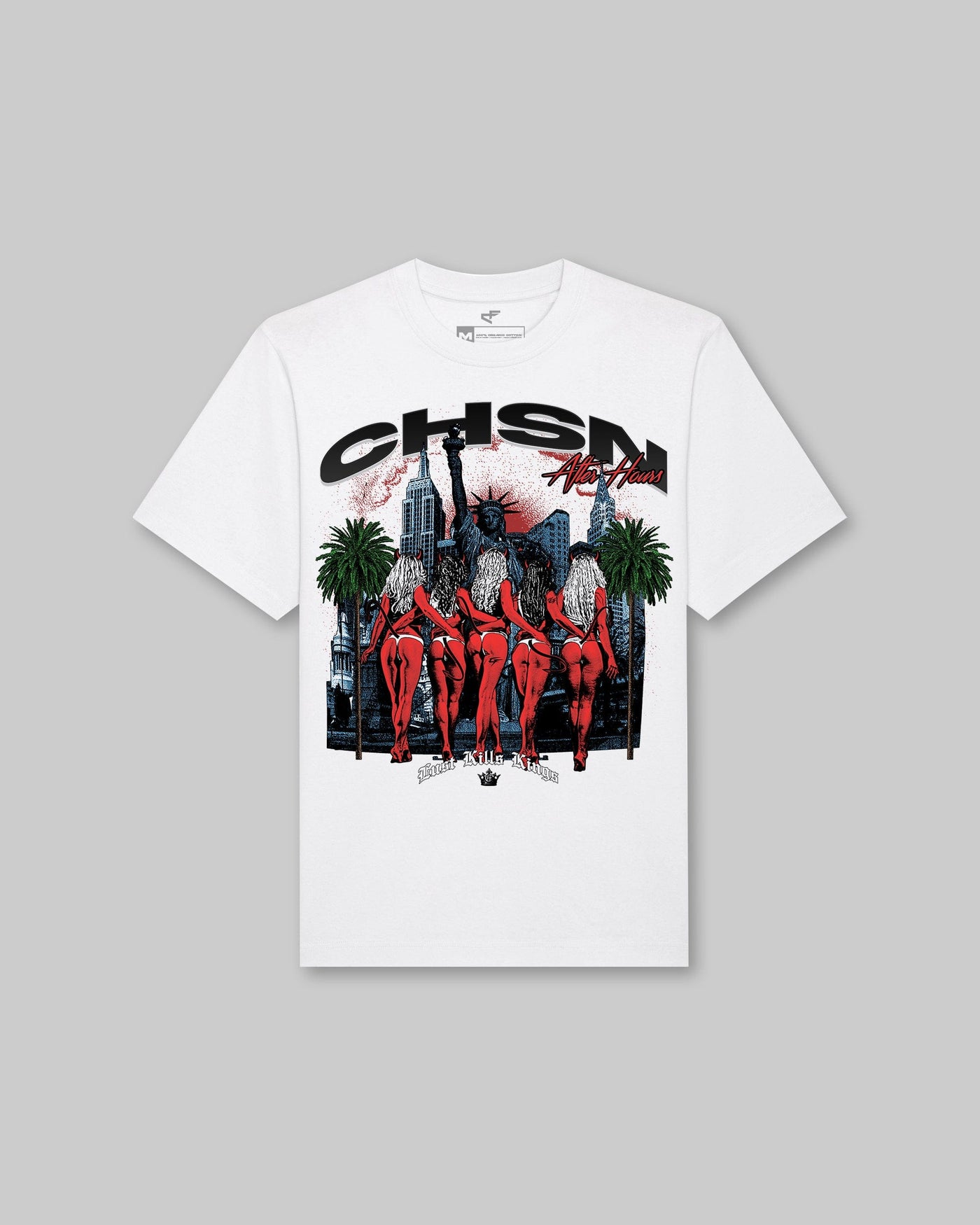 LKK After Hours NYC Heavy Tee - White