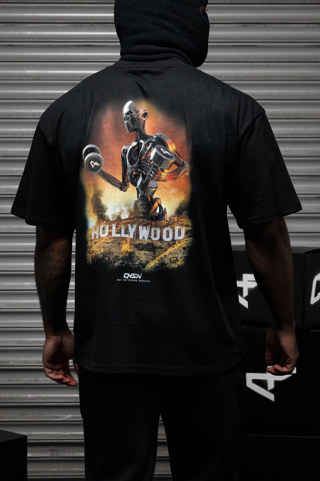 Only The Strong Survive Hollywood Tee