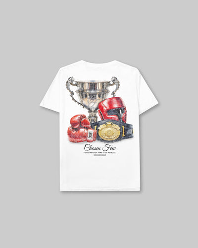 Off-Season Boxing SS25 Vintage Tee - White