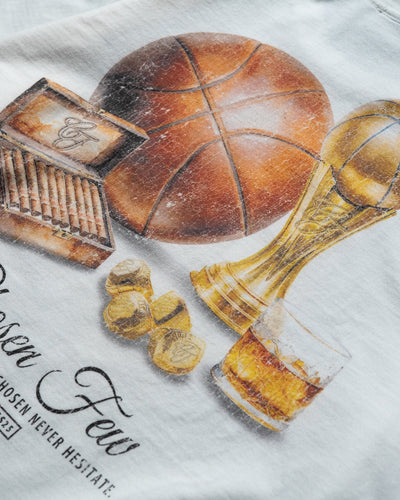 Off-Season Basketball SS25 Vintage Tee - White