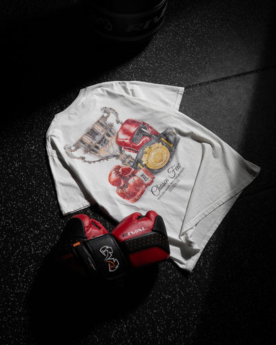 Off-Season Boxing SS25 Vintage Tee - White