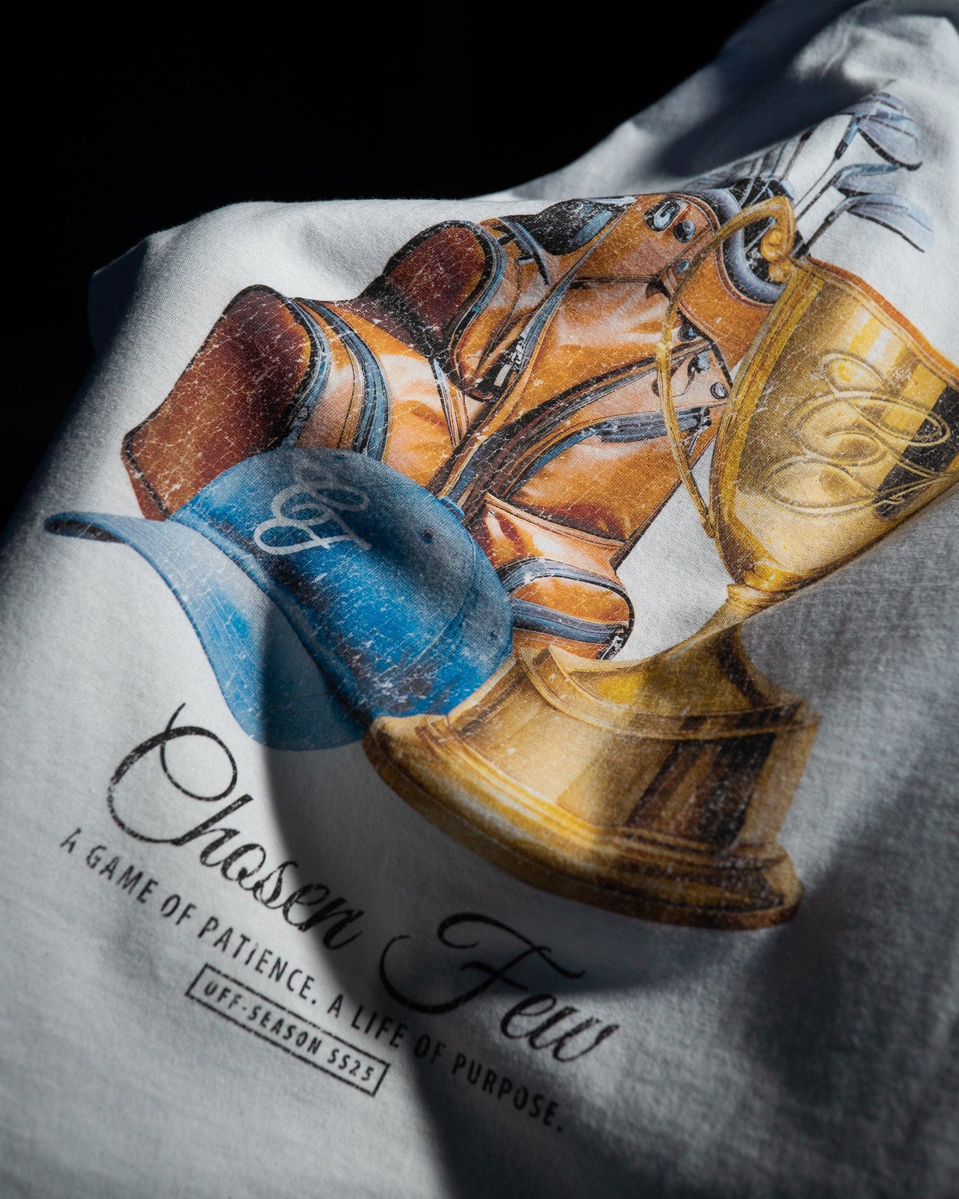 Off-Season Golf SS25 Vintage Tee - White
