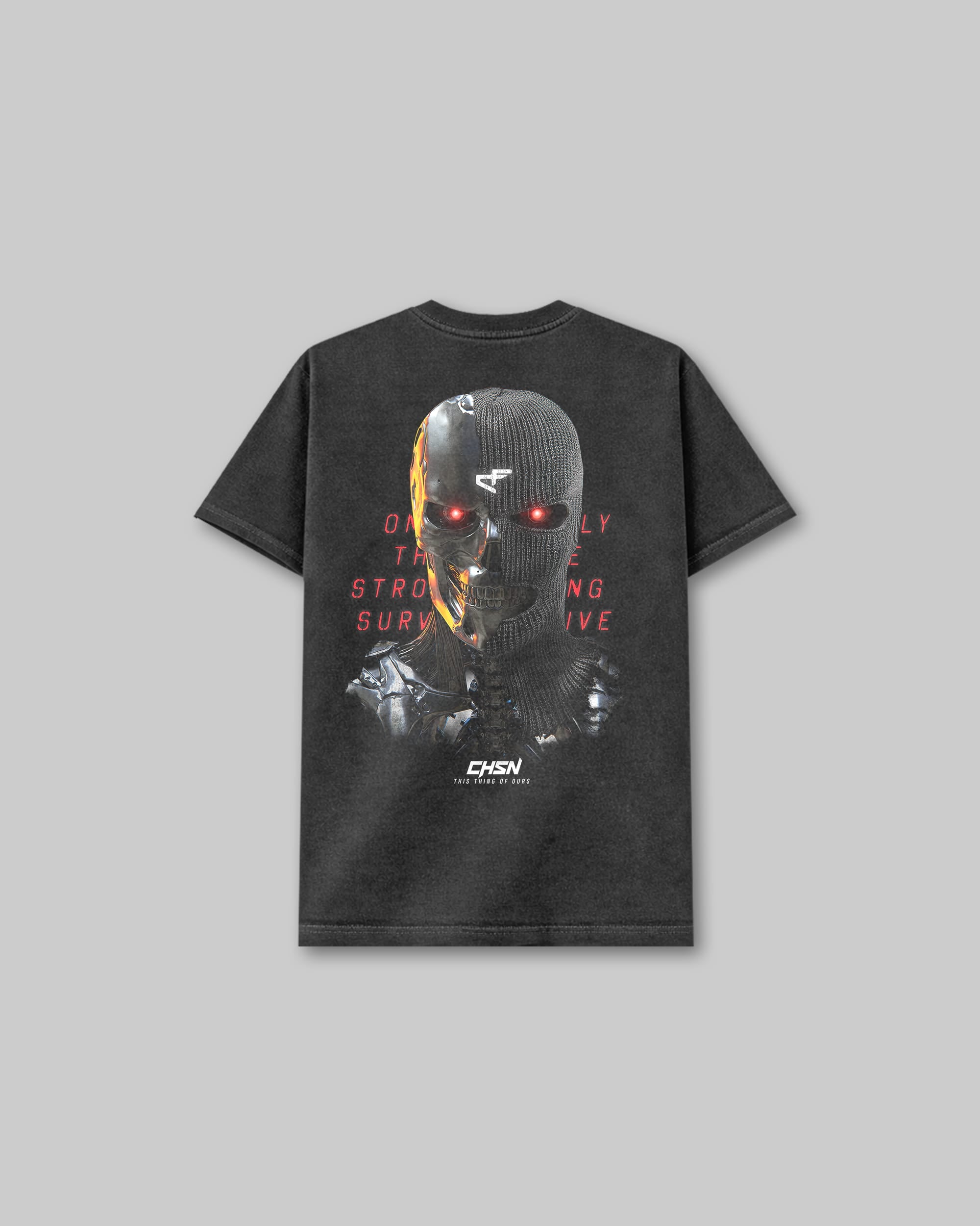 Only The Strong Survive Bally - Vintage Tee - Black