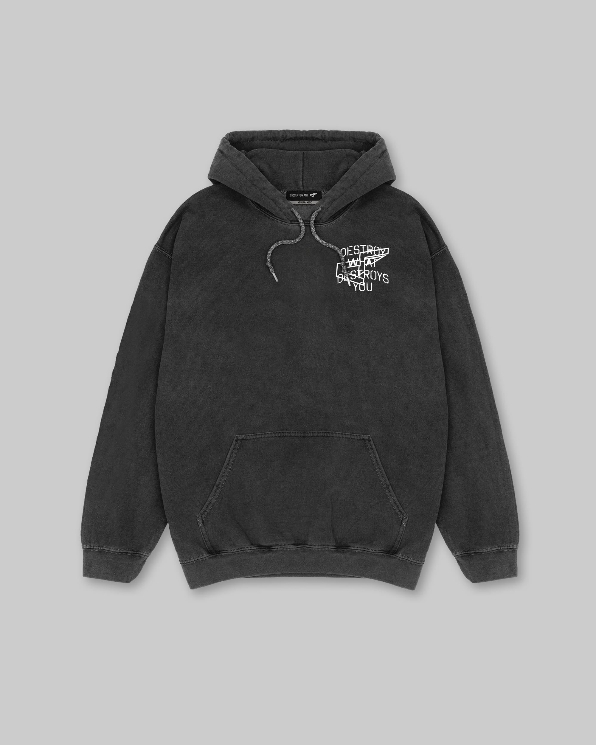 Only The Strong Survive Bally - Vintage Hoodie - Black