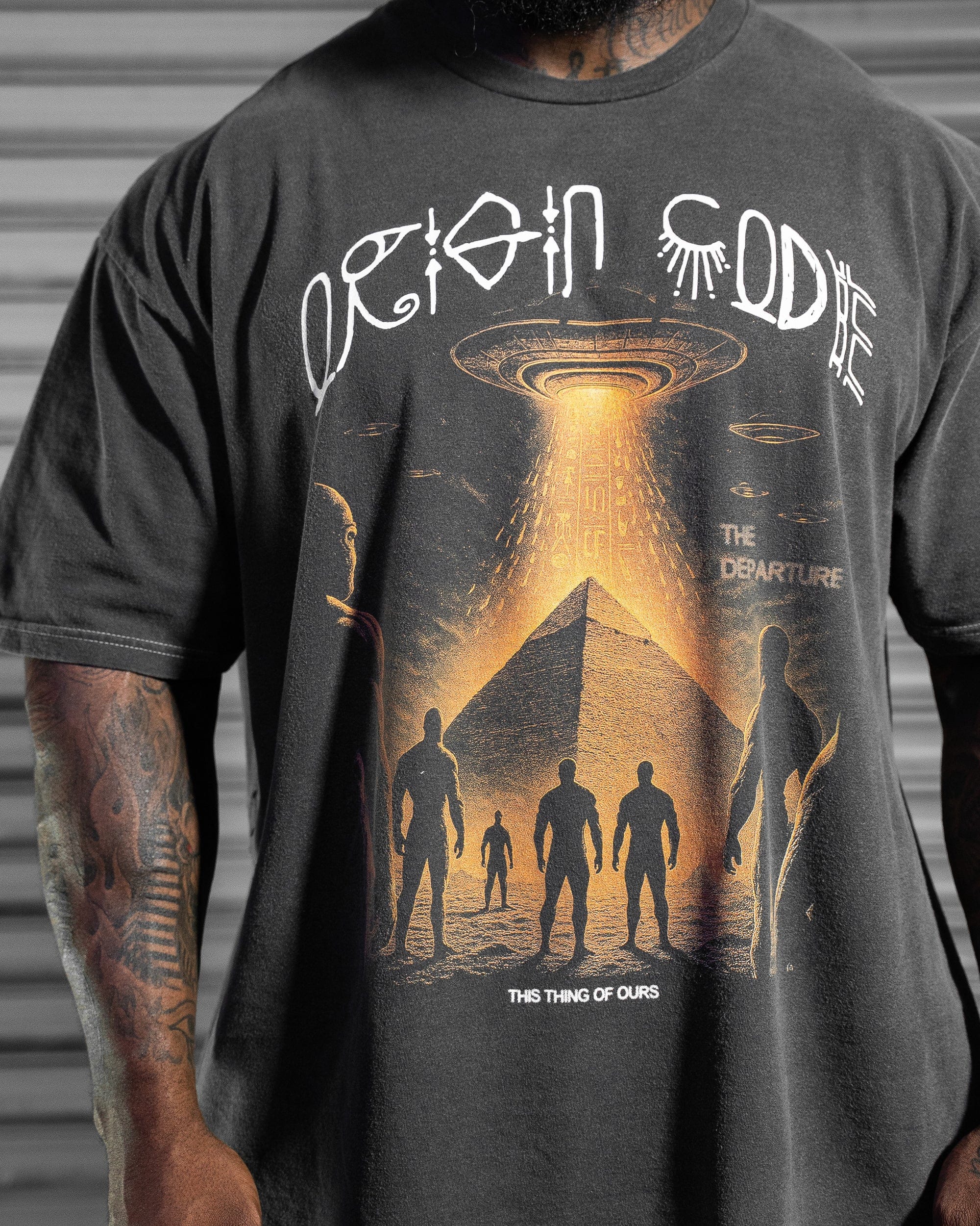 Origin Code The Departure Vintage Tee - Black-thumbmail-3