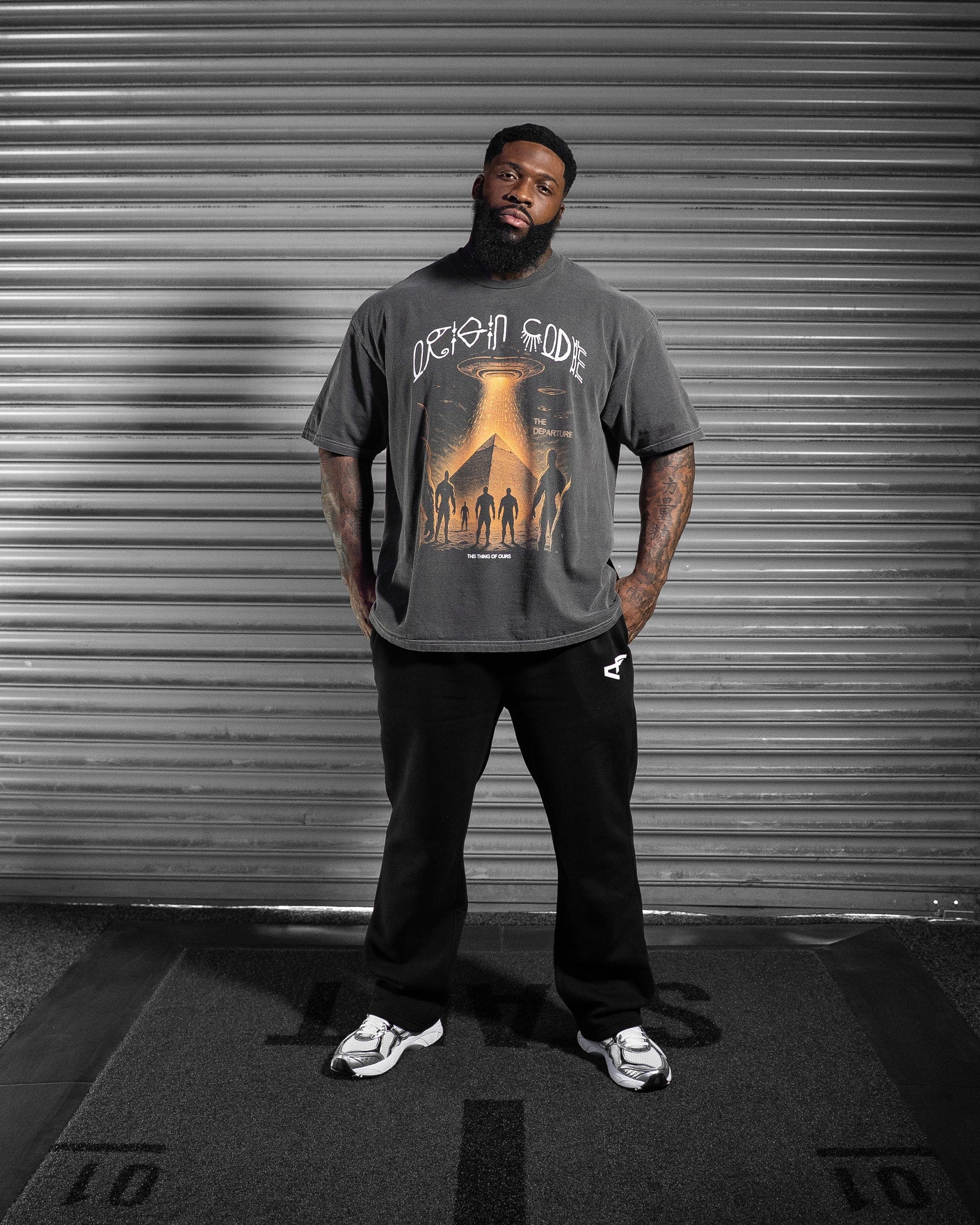 Origin Code The Departure Vintage Tee - Black-thumbmail-4