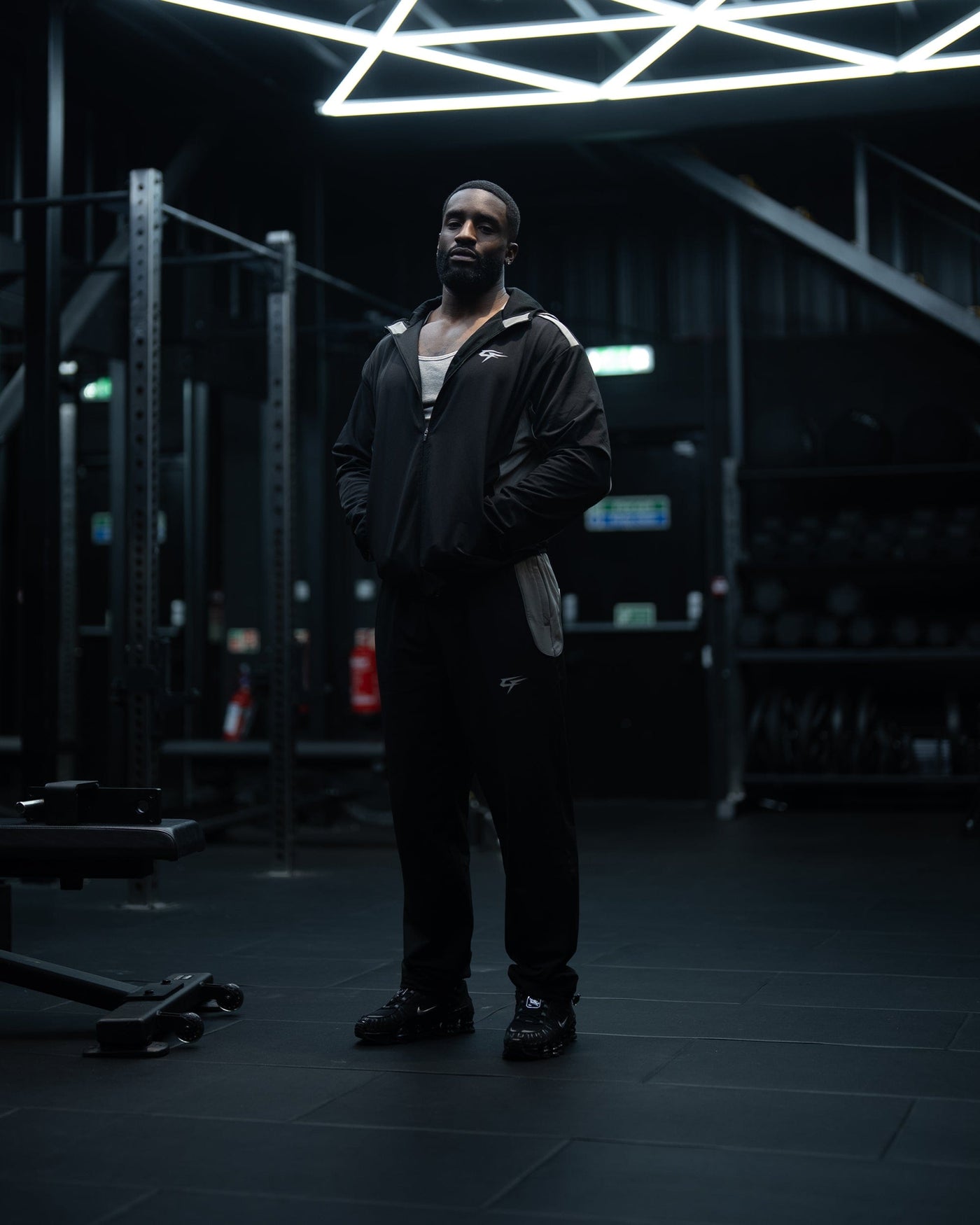 Performance Pant - Black & Grey