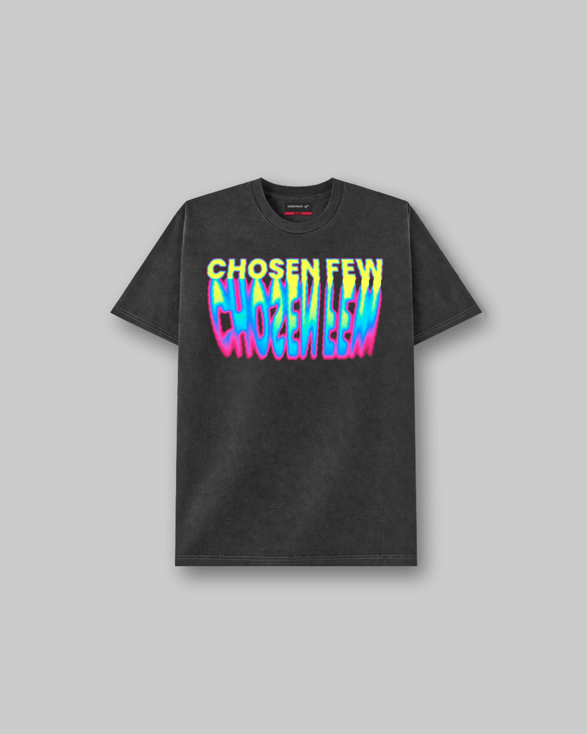Acid Wave - Vintage Tee - Black