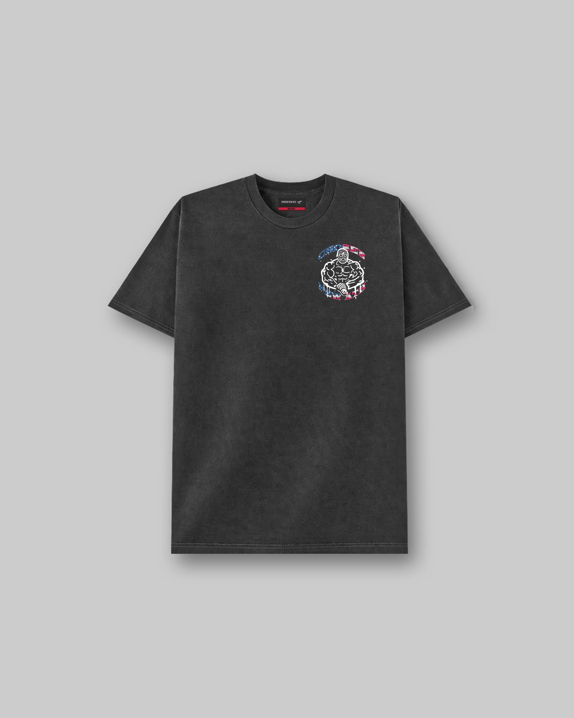 Pump Club - Vintage Tee - Black Stars & Stripes