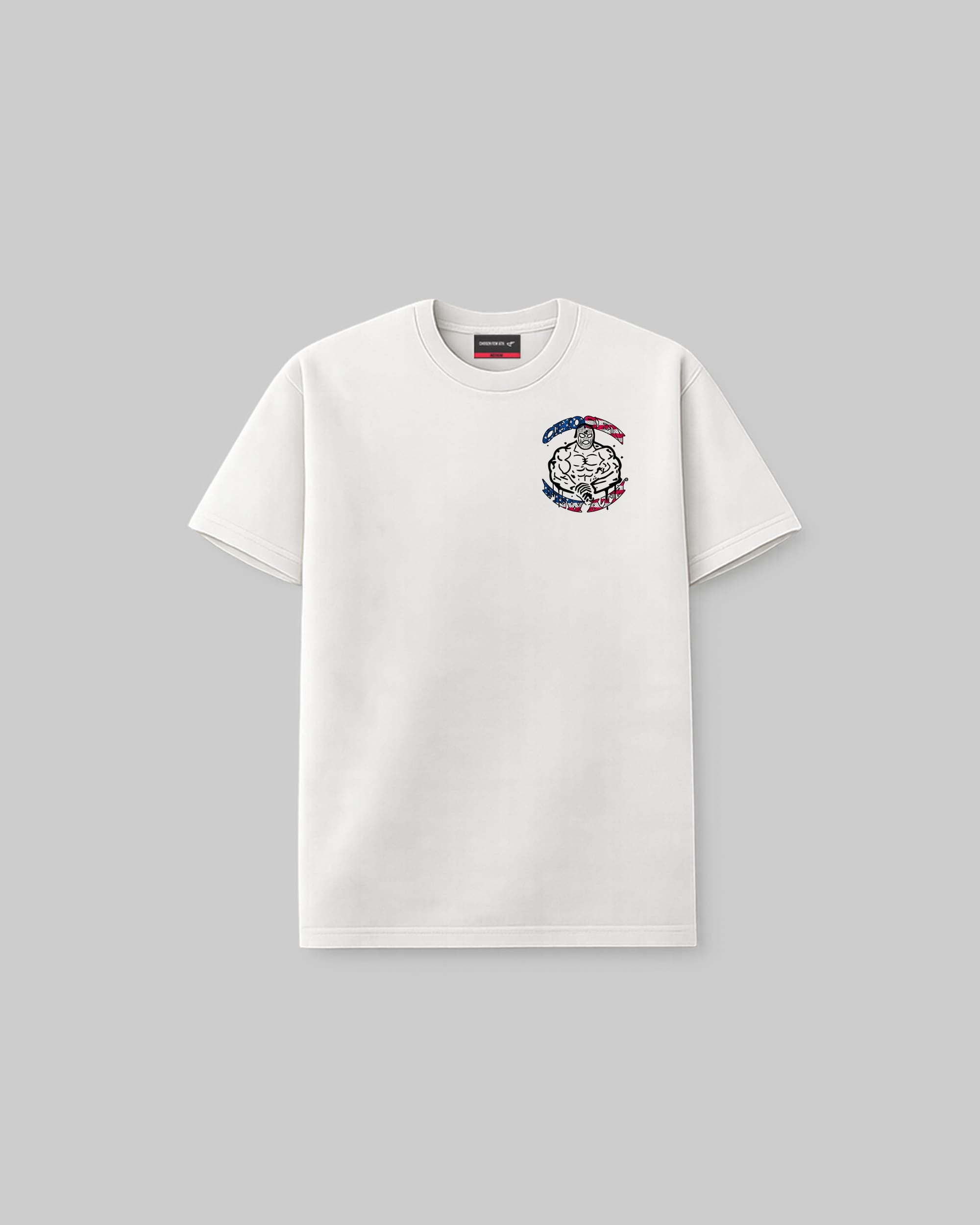 Pump Club - Vintage Tee - White Stars & Stripes