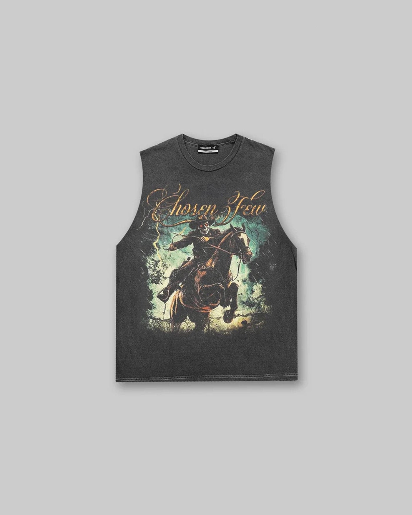 Rodeo Sleeveless Tee - Vintage Black