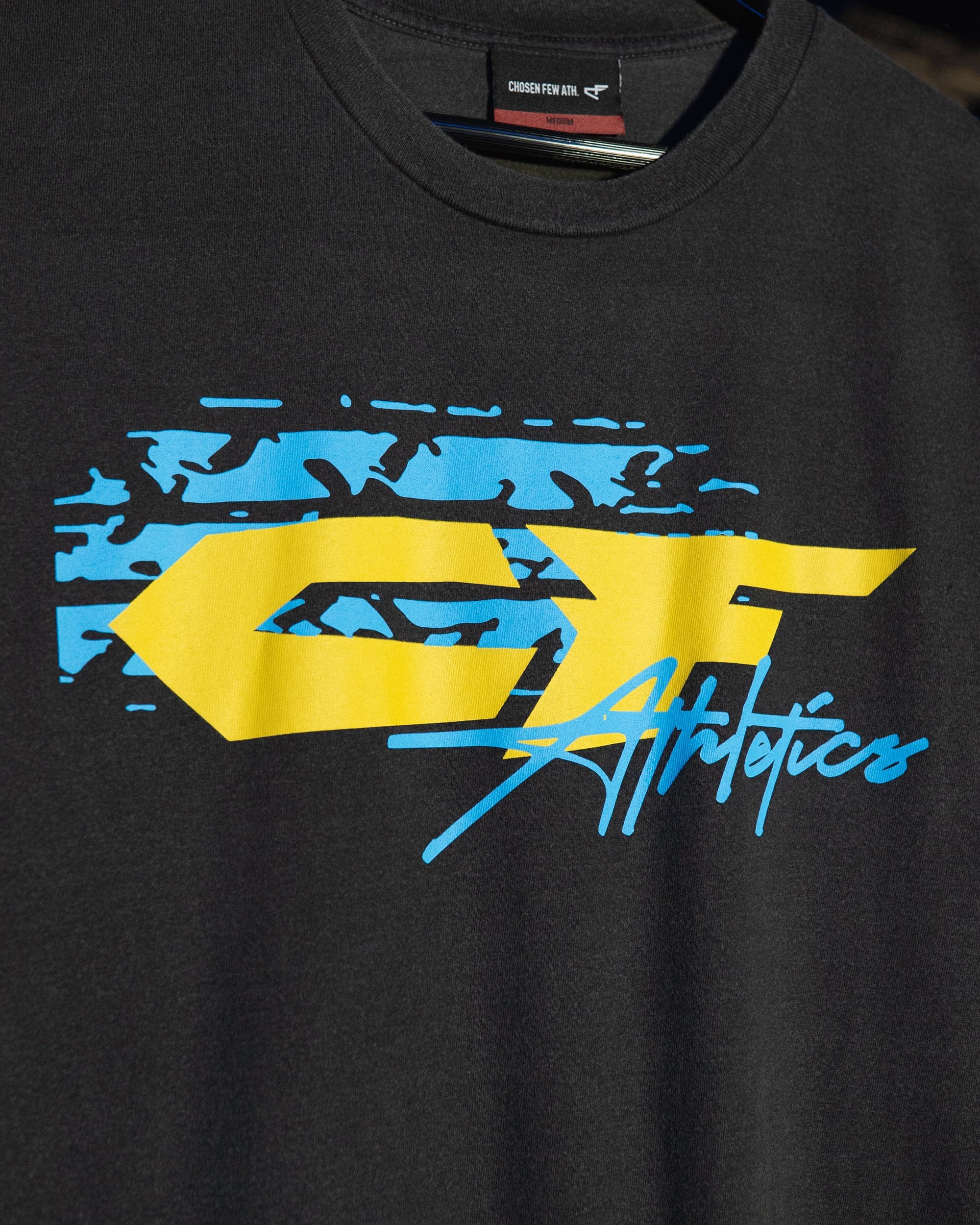 Factory Team - Vintage Tee - Black & Yellow