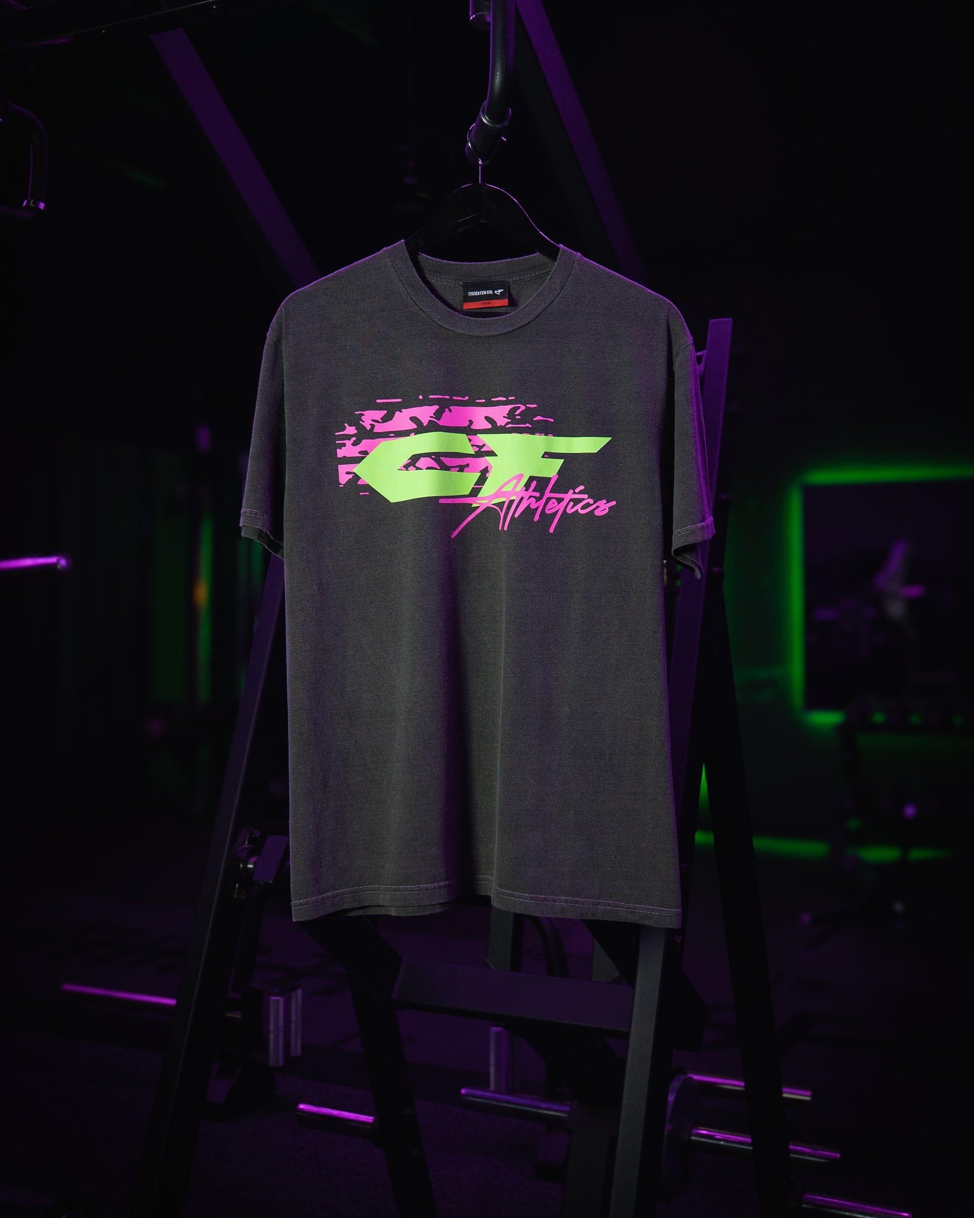 Factory Team - Vintage Tee - Black & Green-thumbmail-4