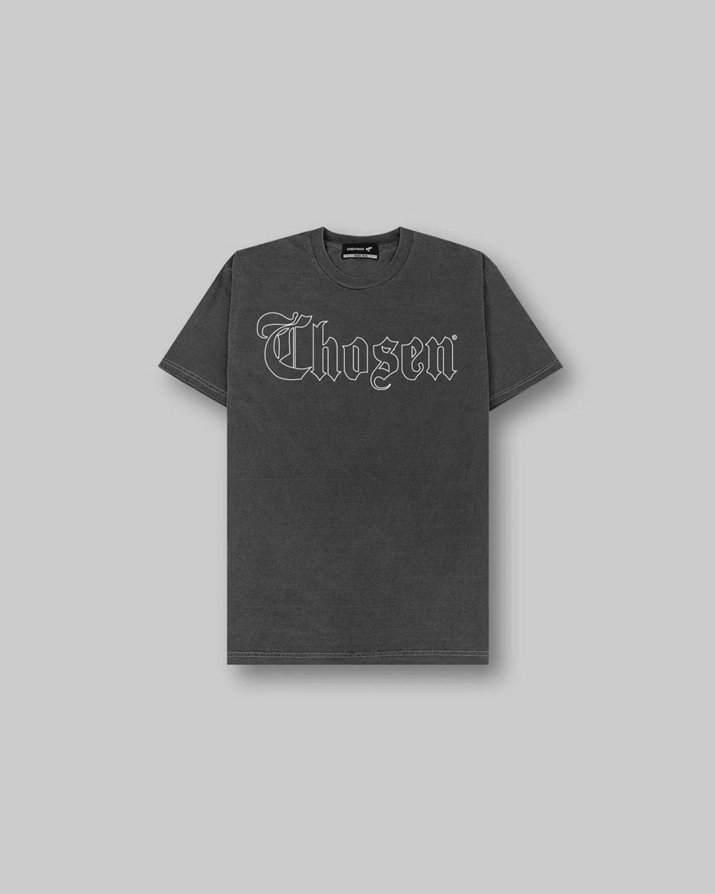 Script Tee - Vintage Black & White