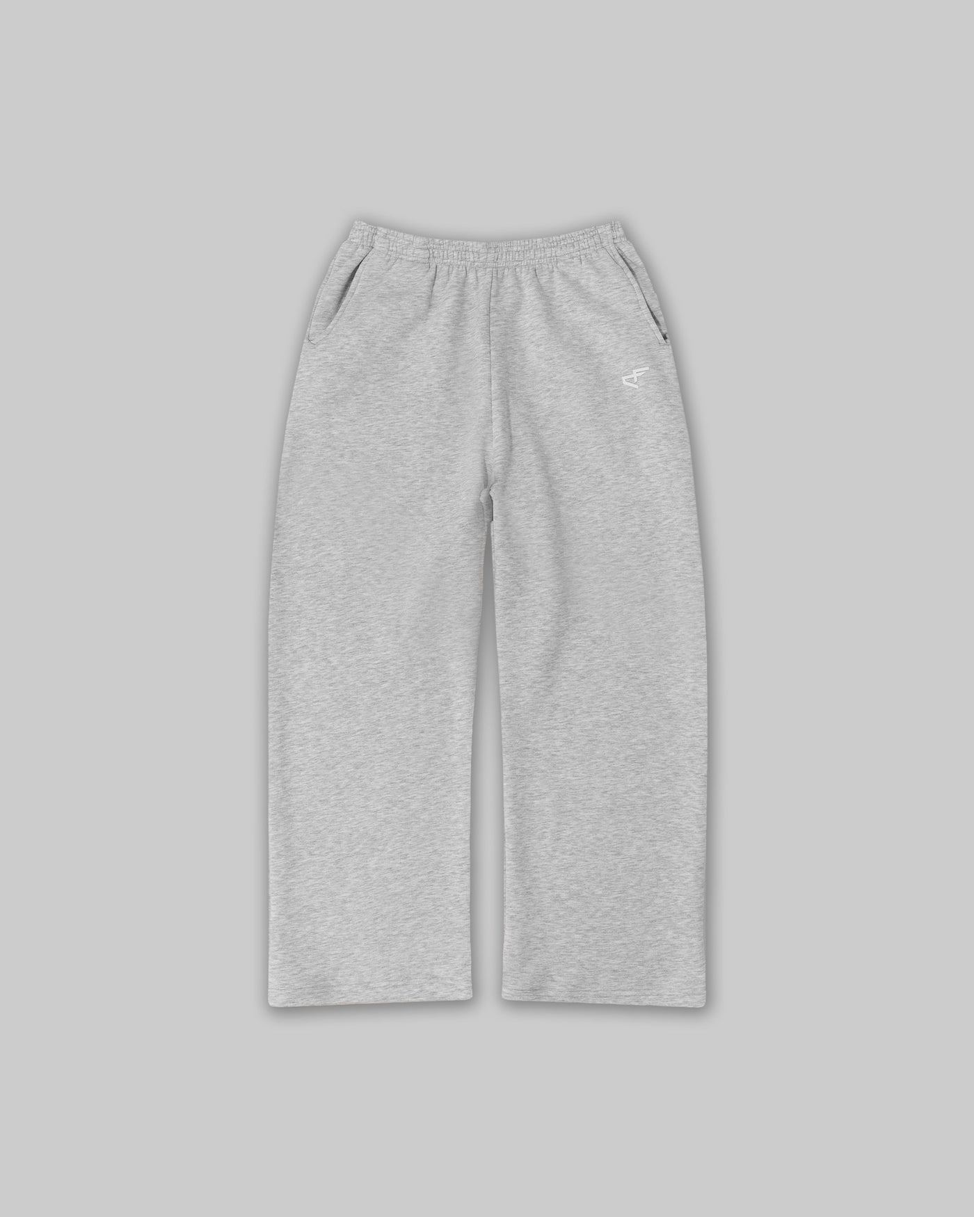Daily Logo Wide Jogger - Salt & Pepper