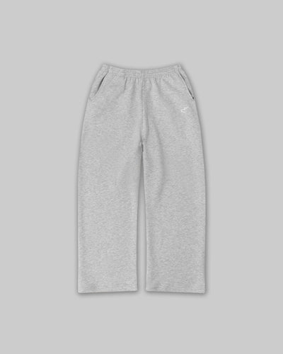 Daily Logo Wide Jogger - Salt & Pepper
