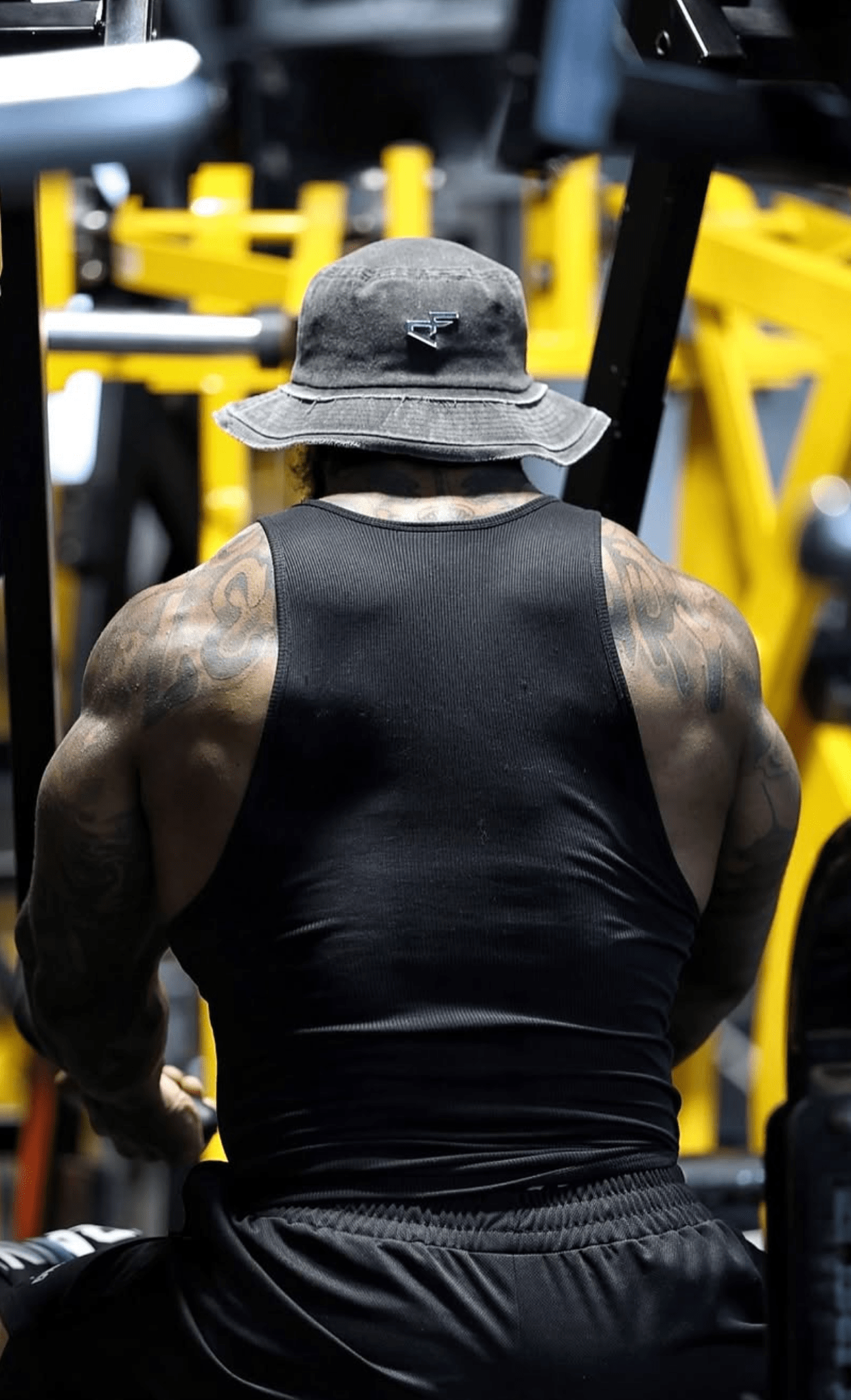 Logo Bucket Hat - Vintage Black-thumbmail-5