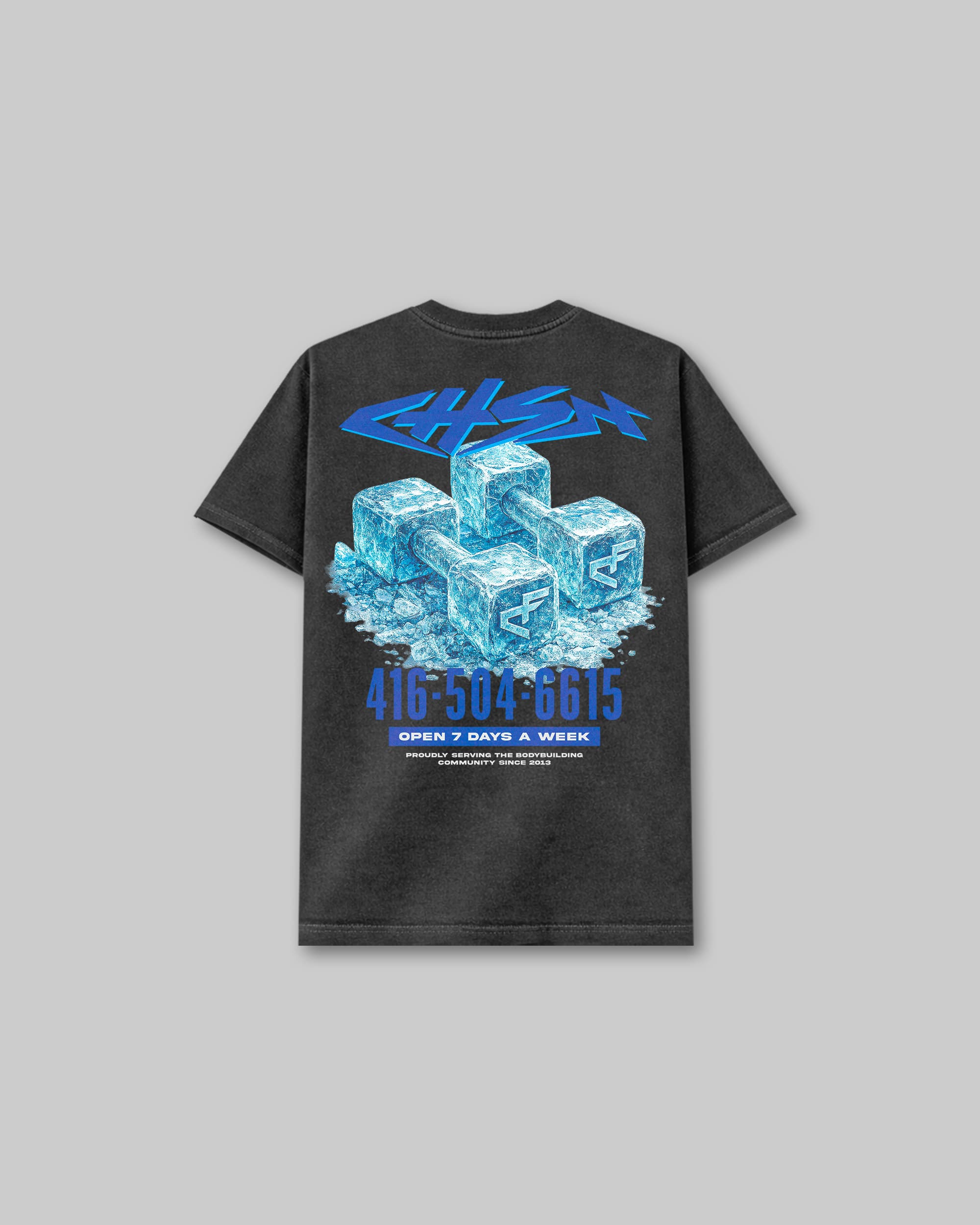 Serving Since 2013 - Vintage Tee Black - Iceman Edition