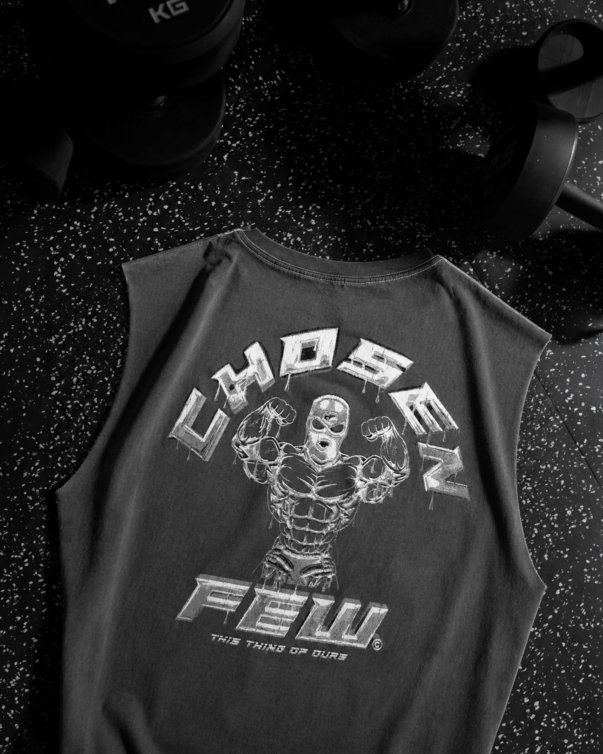 G Gym - Vintage Sleeveless Tee - Platinum Smelting Edition-thumbmail-3