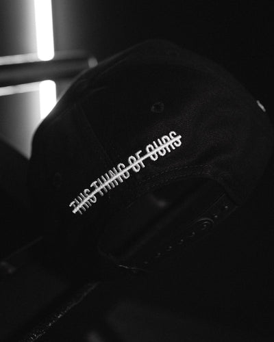 Logo Snapback - Black