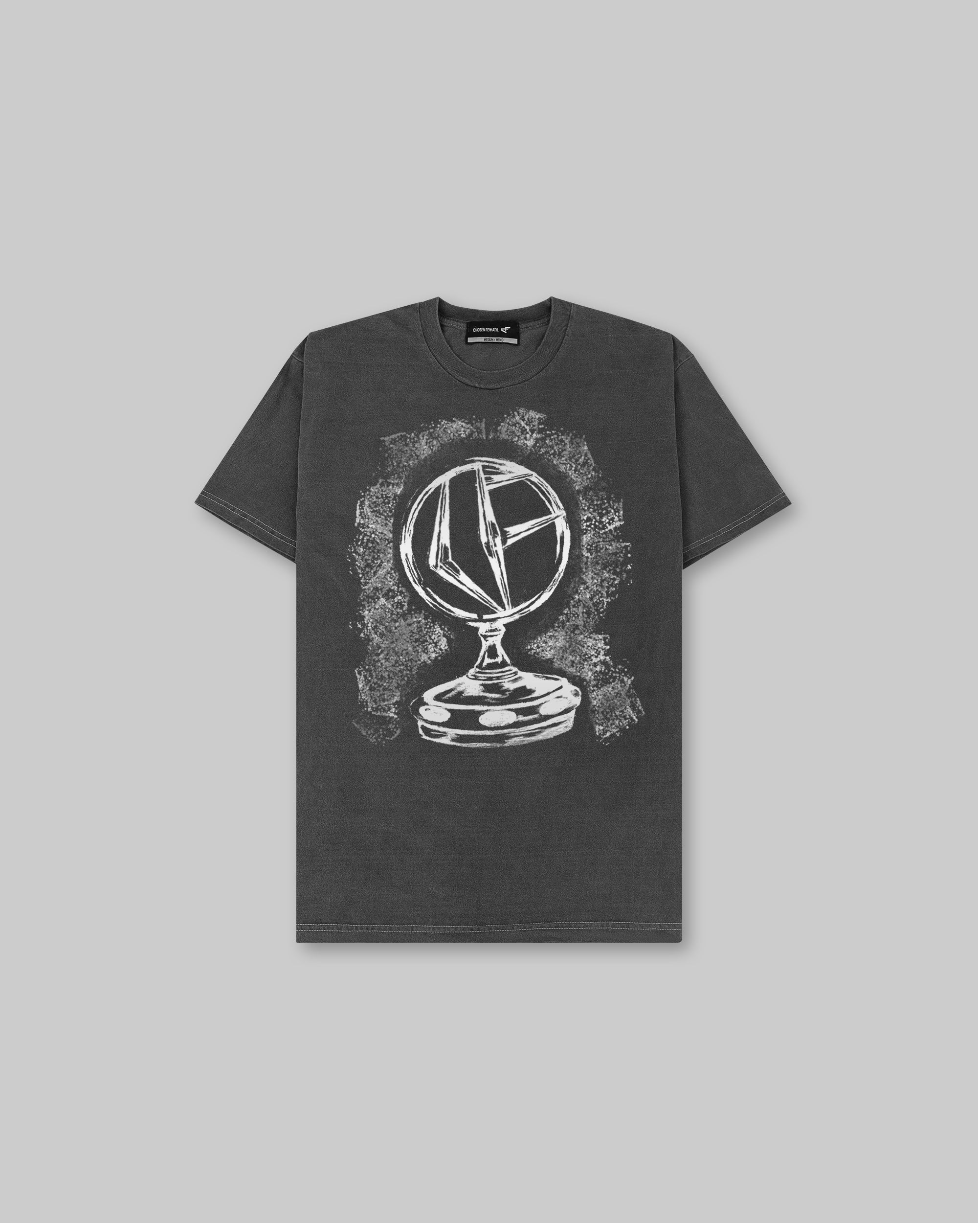 Stolen Symbols "Benz" Vintage Tee Black & Metallic Silver