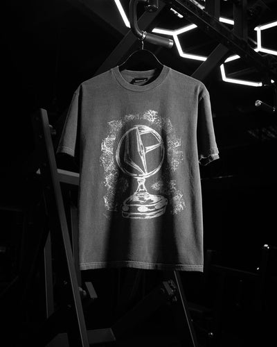 Stolen Symbols "Benz" Vintage Tee Black & Metallic Silver