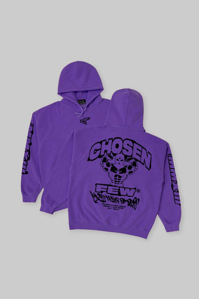 G Gym Street Edition Hoodie Retro Purple & Black