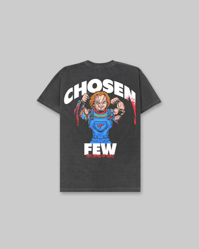 Swoleplay Halloween Vintage Tee - Black