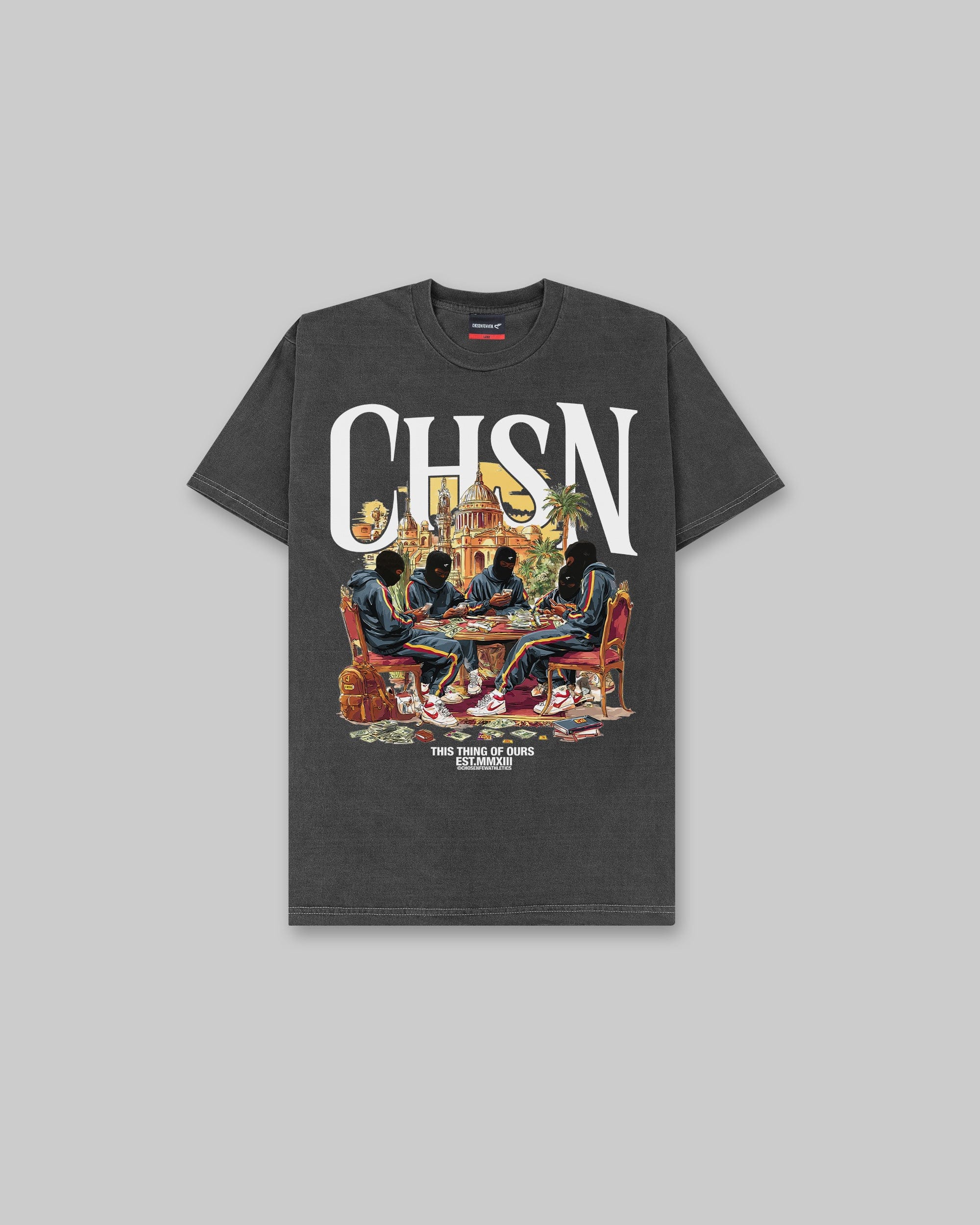 Syndicate - Vintage Tee - Black