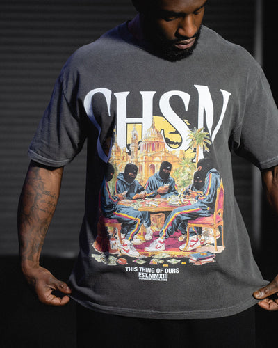 Syndicate - Vintage Tee - Black