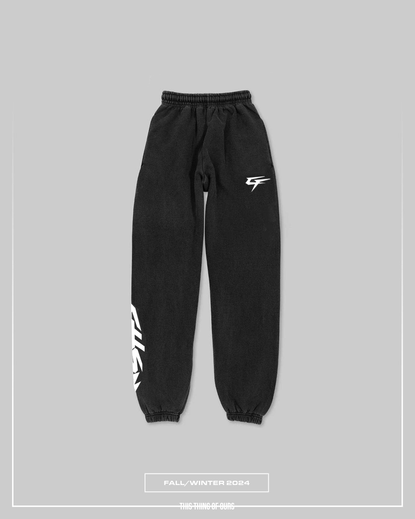 Iron Thunder Jogger - Vintage Black & White