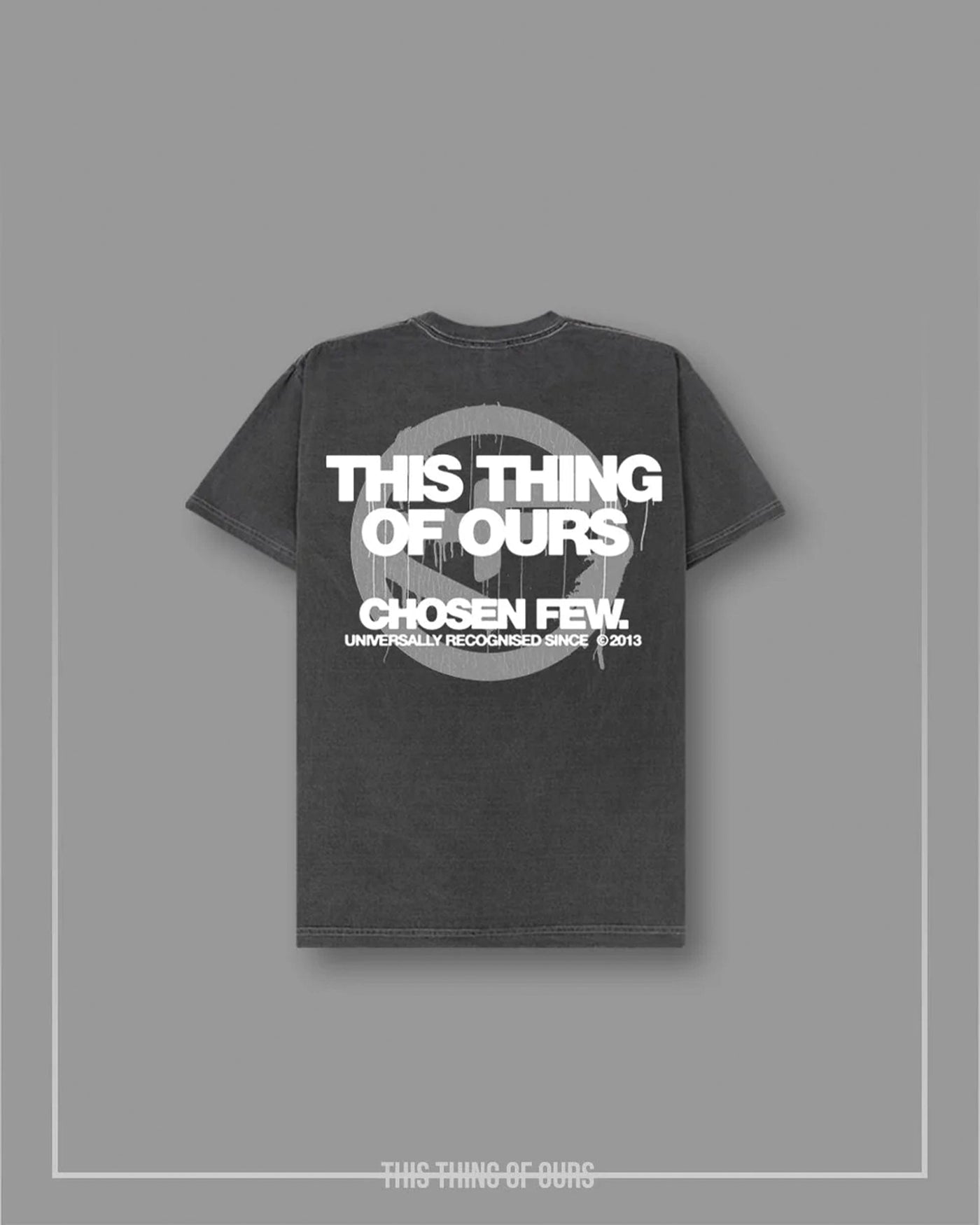 This Thing of Ours Tee - Vintage Black & Platinum