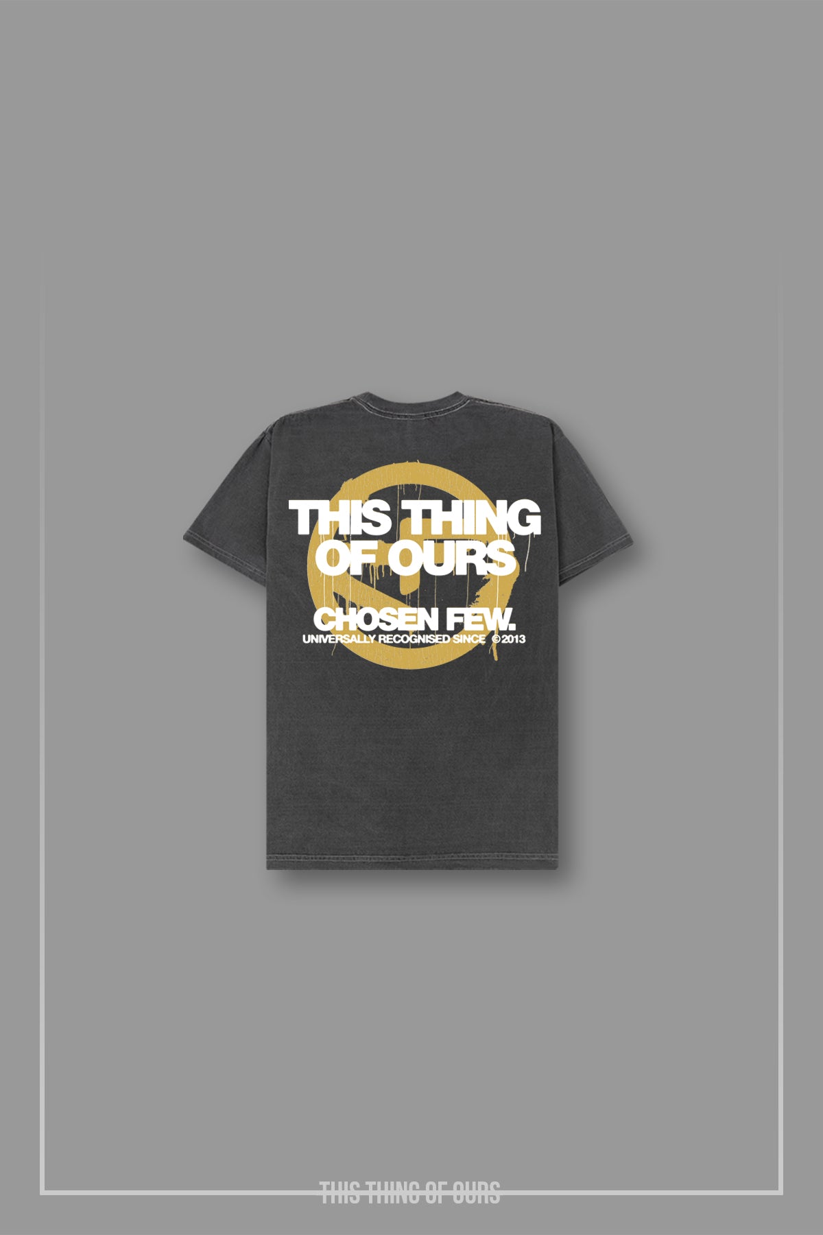 This Thing of Ours Tee - Vintage Black & Gold