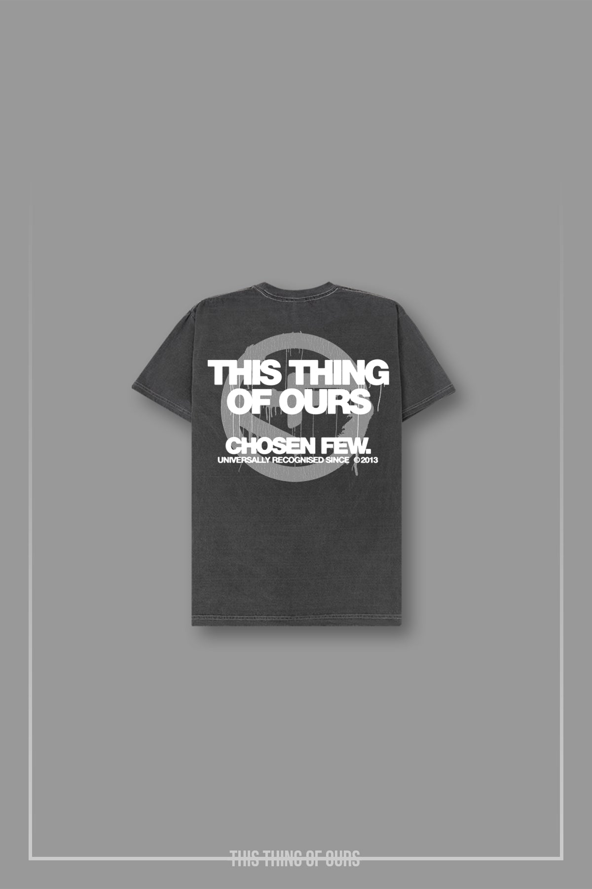 This Thing of Ours Tee - Vintage Black & Platinum