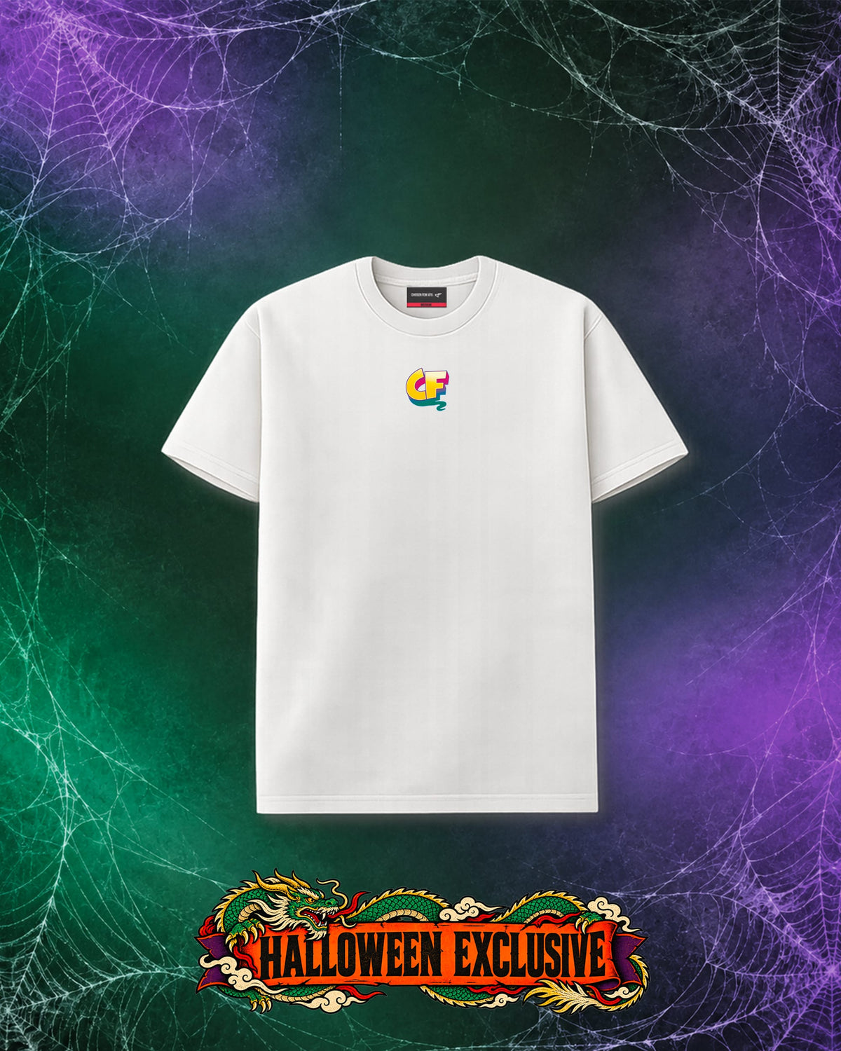 Thunder & Lightning - Vintage Tee - White