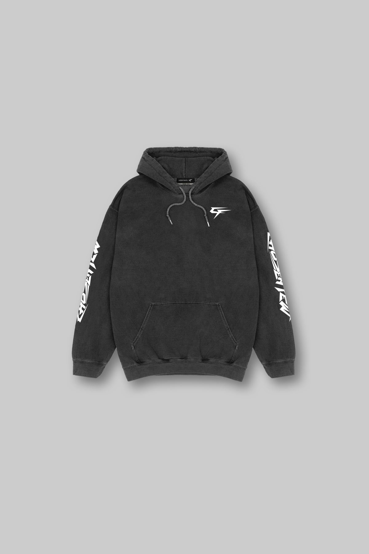 Thunder Hoodie - Vintage Black & White