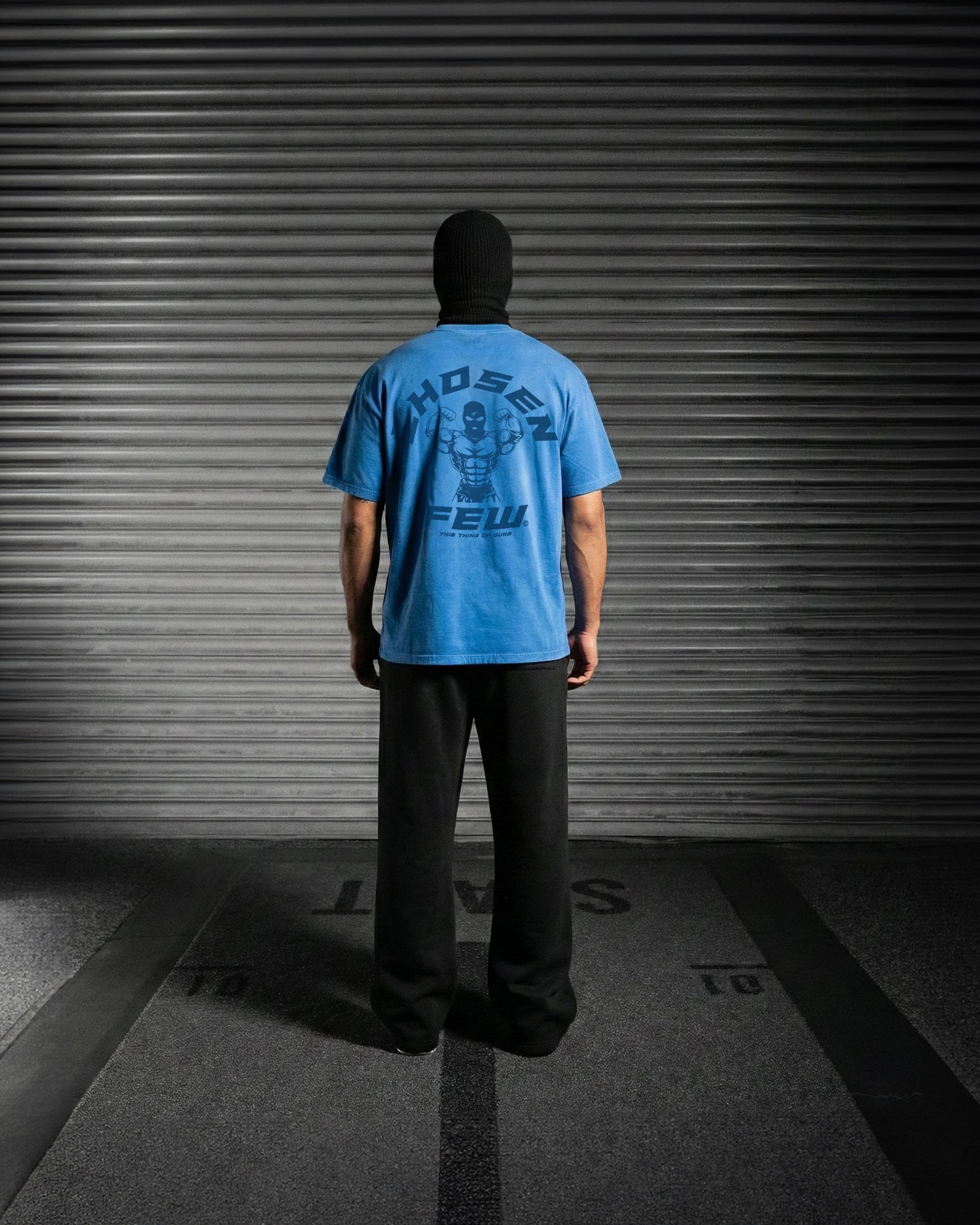 G Gym - Vintage Tee - Tonal Blue-thumbmail-3
