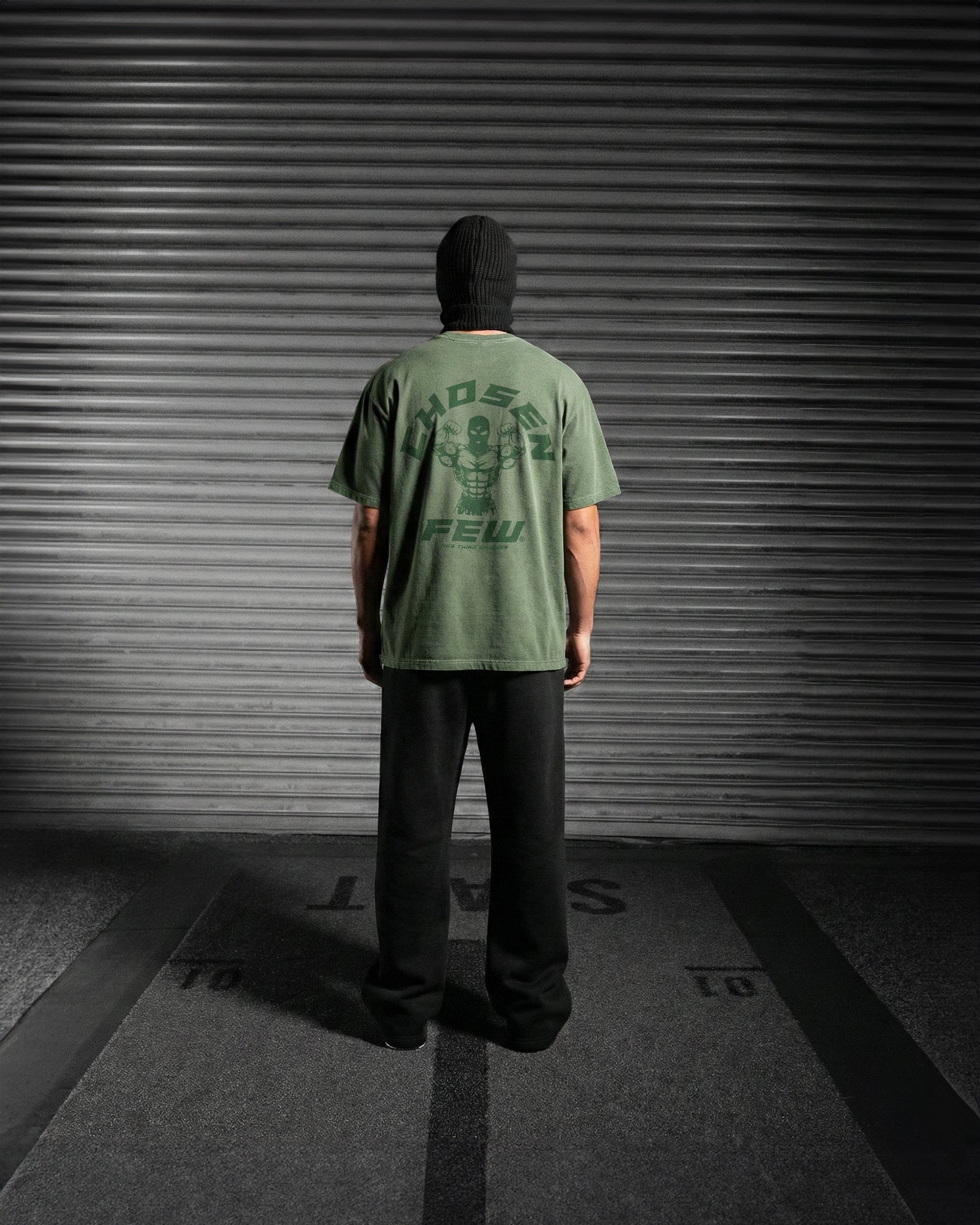 G Gym - Vintage Tee - Tonal Green-thumbmail-3
