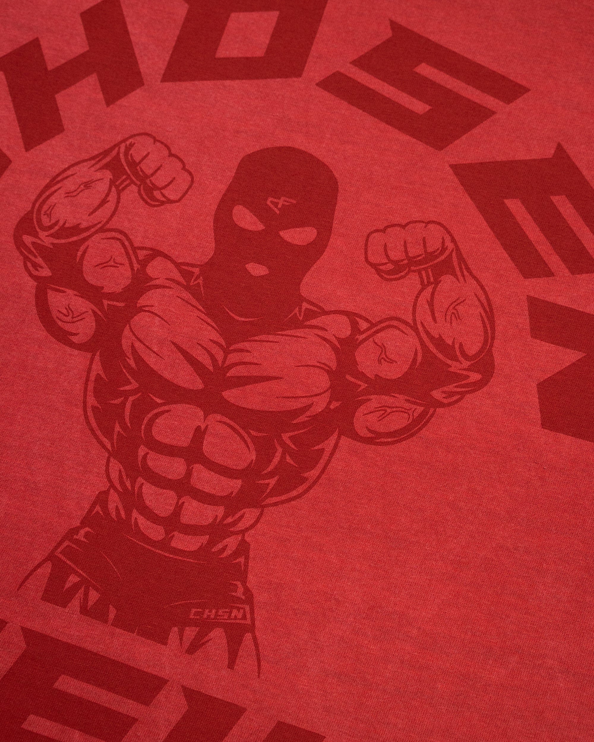 G Gym - Vintage Tee - Tonal Red